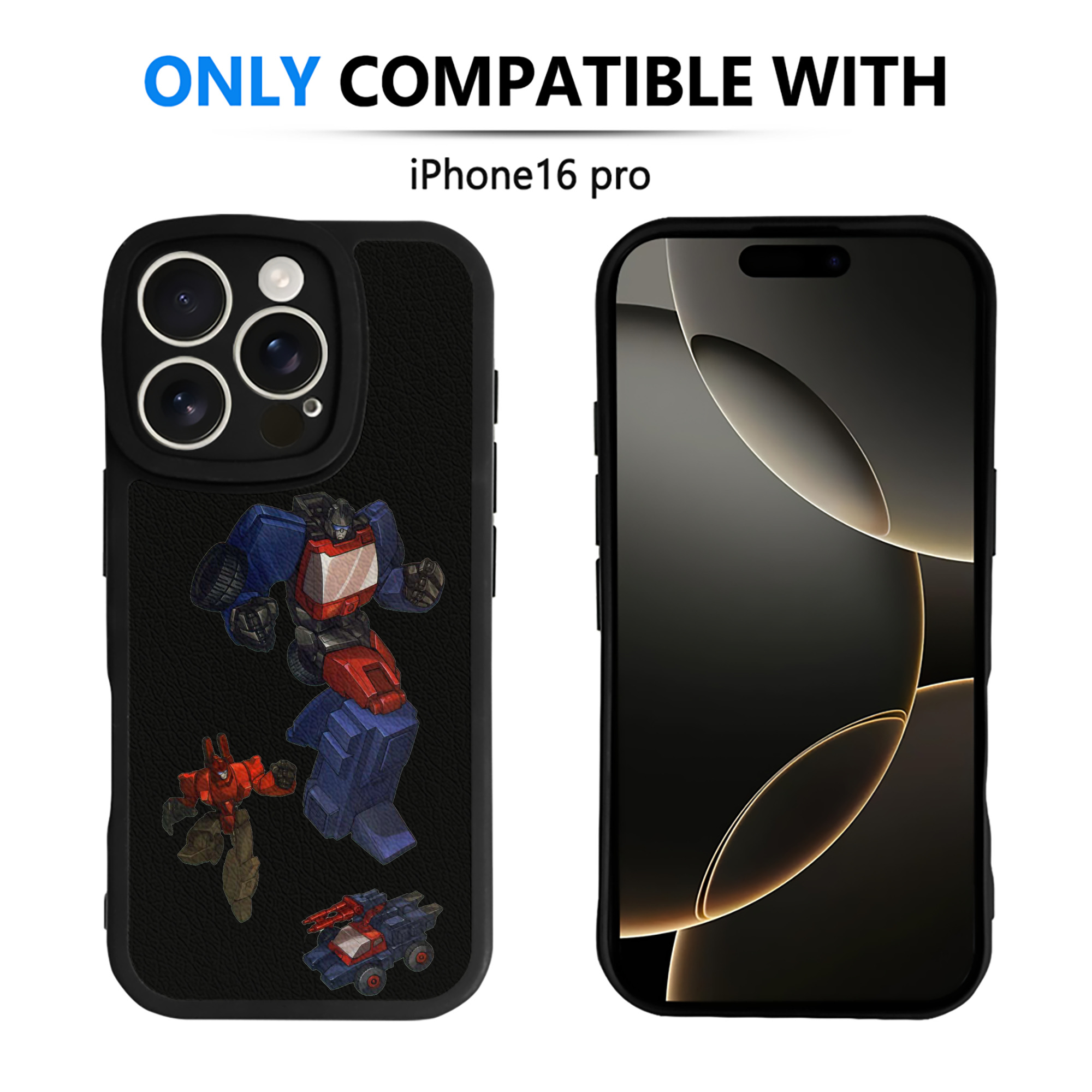 （画像用）  【iPhone 16シリーズ対応】シリコンスマホケース（レザー調） 材質：シリコン